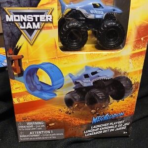 Megalodon Launcher Monster Jam Playset -
